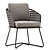 Stylish Comfort: Rivera Little Armchair by Minotti 3D model small image 4