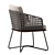 Stylish Comfort: Rivera Little Armchair by Minotti 3D model small image 8