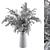 Green Branch Concrete Vase: 63 3D model small image 4