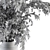 Green Branch Concrete Vase: 63 3D model small image 5