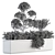 213-Piece Outdoor Plant Box Set 3D model small image 5