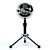 Sleek Blue Snowball Microphone 3D model small image 4