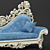 Elegant Fabric Sofa 3D model small image 3