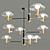 Modern Elegance Chandelier Meduza 3D model small image 2