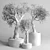 Vintage Concrete Vase: Outdoor Tree Pot 3D model small image 5