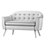 Elegant Florence 2 Seater Sofa 3D model small image 4