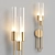 Elegant Torch Wall Sconce 3D model small image 1