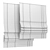 Elegant Roman Blind 96 3D model small image 3