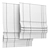 Elegant Roman Blind 97 3D model small image 3