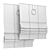 Elegant Roman Blind 102 3D model small image 4