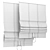 Elegant Roman Blind 103 3D model small image 4