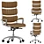 ErgoFlex Office Armchair 3D model small image 1