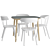 OMTENKSAM Table & Chairs - Stylish and Comfortable 3D model small image 2