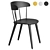 OMTENKSAM Table & Chairs - Stylish and Comfortable 3D model small image 3