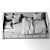 Versatile Ikea Hemnes Day Bed Set-37: Single & Double Beds in One 3D model small image 6
