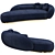 Stylish Leon Baxter Sofa: Comfortable and Elegant 3D model small image 4