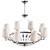 Maytoni Pantheon H021PL-08CH: Stunning Chandelier with PBR Materials 3D model small image 2