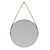 Polished Industrial Round Mirror 3D model small image 2