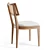 Tapered Legs, Retro Flair: Odelle Chair 3D model small image 3