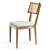 Tapered Legs, Retro Flair: Odelle Chair 3D model small image 5