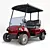Yamaha Golf Car - Realistic and Reliable 3D model small image 1