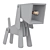 Crafty Canine Lamp Kit 3D model small image 2