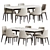 Modern 3D Dining Set - 125 3D model small image 2