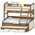 DreamLand Kids Bed 3D model small image 7