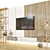 Title: Versatile TV Wall with Decor 3D model small image 2