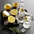 Refreshing Lemonade Beverage 3D model small image 2