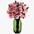 Elegant Spring Rose Bouquet 3D model small image 5