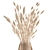 Elegant White Reed Bouquet 3D model small image 2