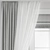 Poly Curtain 3D Model 3D model small image 2