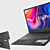 Sleek Asus Laptop: Powerful & Portable 3D model small image 1