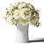 Snowberry Chrysanthemum Bouquet 3D model small image 1