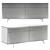 Modern Wave Sideboard: Tide Buffet 3D model small image 3