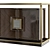 Luxury Ebony Sideboard: Elegant and Functional 3D model small image 2