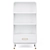 Arlo White Bookcase: Stylish and Spacious Storage 3D model small image 2