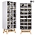 Modern Wine Cabinet: D3 01 3D model small image 1