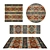 Versatile Rug Set for Various Perspectives: VRayFur, VRayDisplacementMod, CoronaDisplacementMod 3D model small image 1