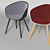 ErgoFlex Chair: Ultimate Comfort 3D model small image 2