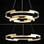 Elegant Marks Chandelier 3D model small image 1