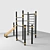 Versatile Gym Workout Zone 3D model small image 1