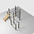 Versatile Gym Workout Zone 3D model small image 2