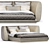 ELLEDUE Ulysse B760 - Elegant Bed with Versatile Design 3D model small image 7