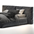 Modern Loft-style Loca Bed 3D model small image 4