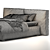 Modern Loft-style Loca Bed 3D model small image 6