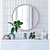 Bathroom Bliss Set: Stylish & Functional 3D model small image 1