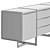 Parisian Chic Chest of Drawers 3D model small image 3