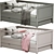 Vivien Grey Children's Bed Set 3D model small image 1